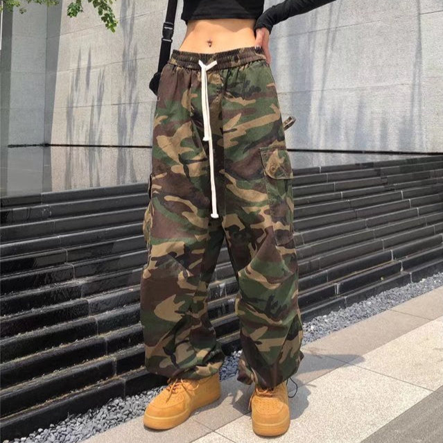 Camo Fit Womens Cargos