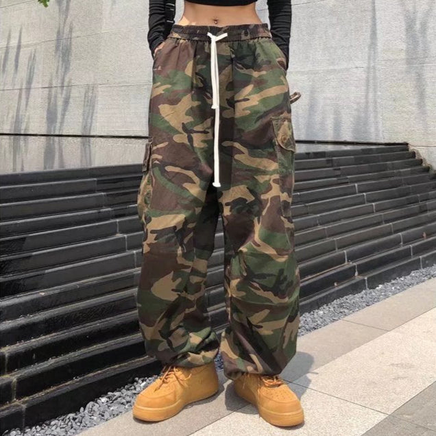 Camo Fit Womens Cargos
