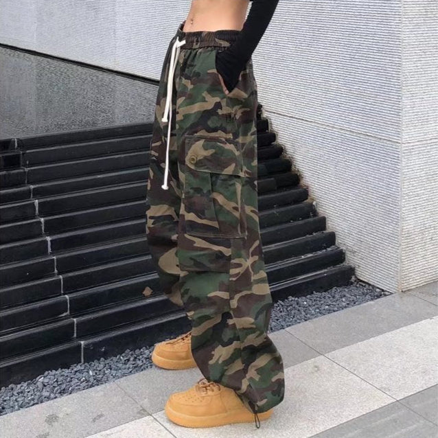Camo Fit Womens Cargos
