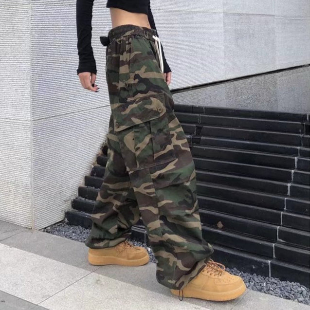 Camo Fit Womens Cargos