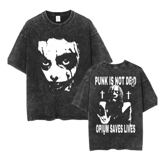 PUNK IS NOT DEAD WASHED T-Shirt