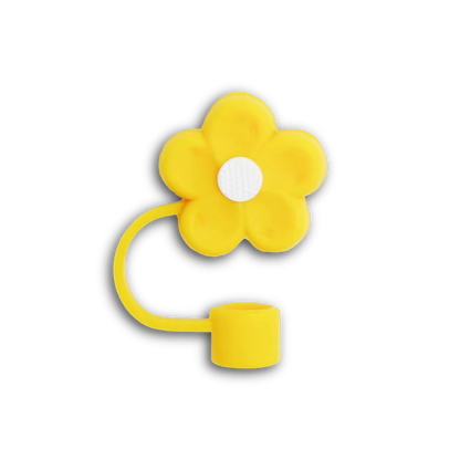Flower Straw Cover