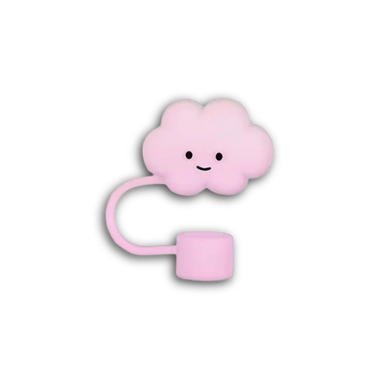 Cute Cloud Straw Cover